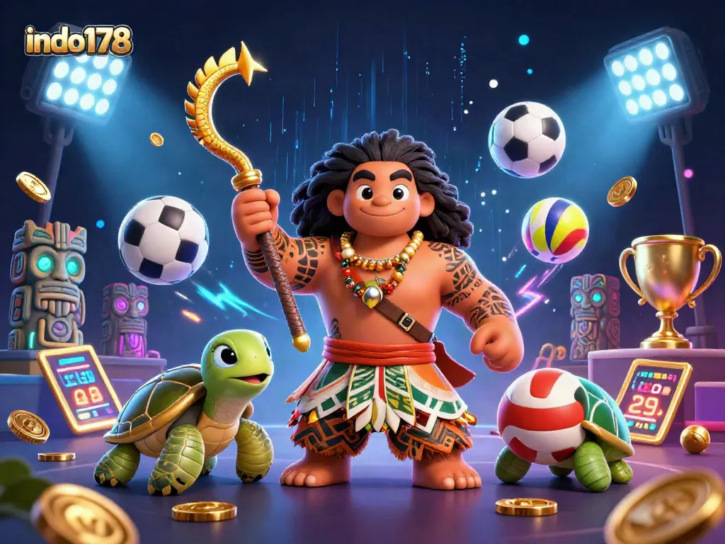 Experience thrilling gameplay at indo178 with vibrant characters and dynamic sports elements.
