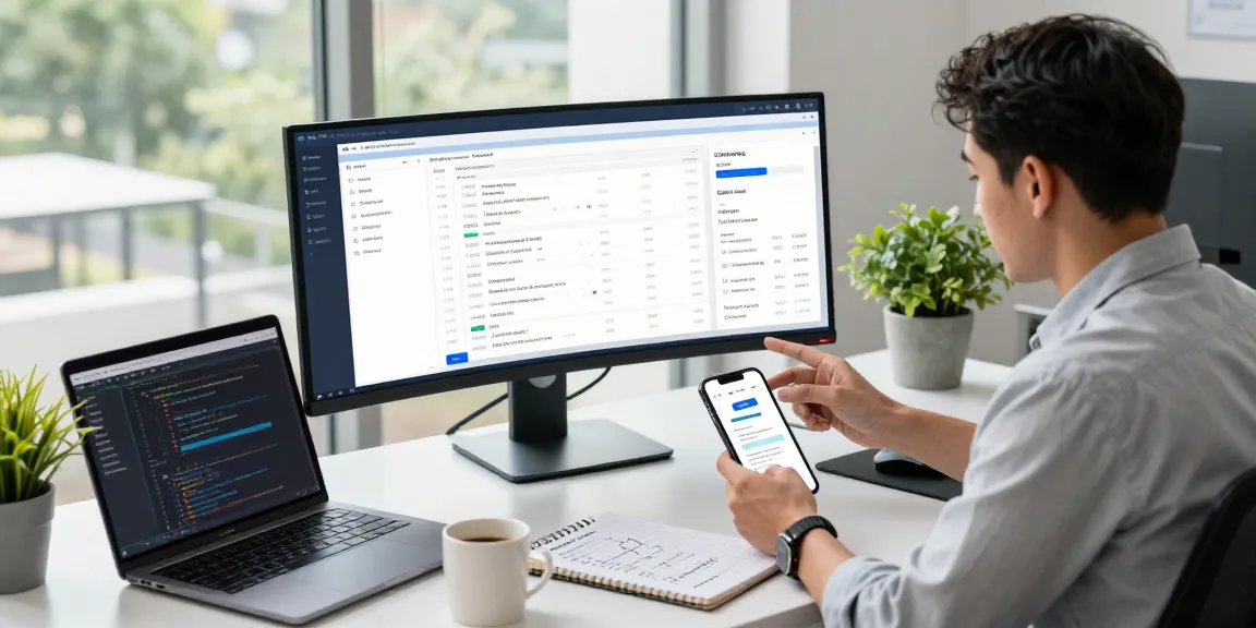 Innovative workspace where AI technology detects fake receipts in real-time for accurate verification.