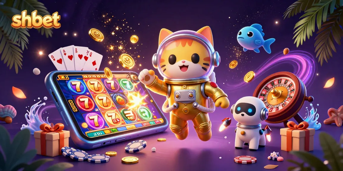 Engage with shbet's exciting slot games showcasing vibrant 3D characters and thrilling casino elements.