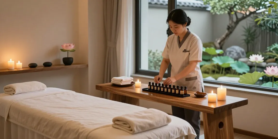 Experience therapeutic 서울출장마사지 in a serene luxury setting with essential oils and calming ambiance.