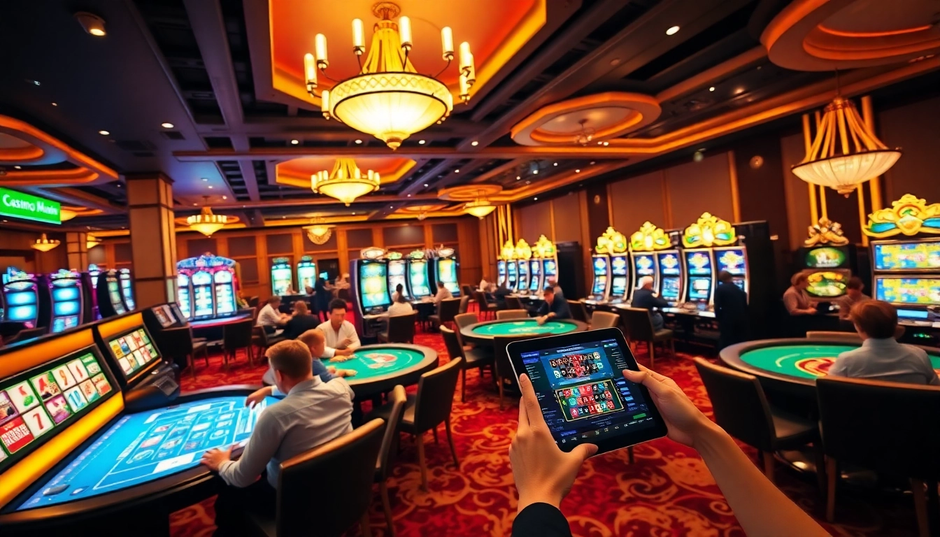 Players enjoying exciting games at Babu88.global's online casino