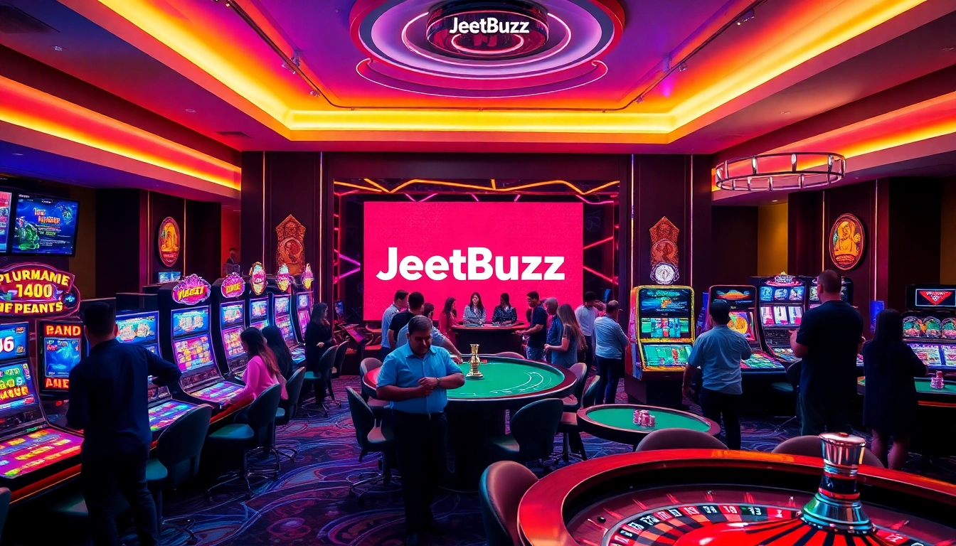 Experience the thrill of JeetBuzz Bangladesh with engaging casino games and vibrant gaming floors.