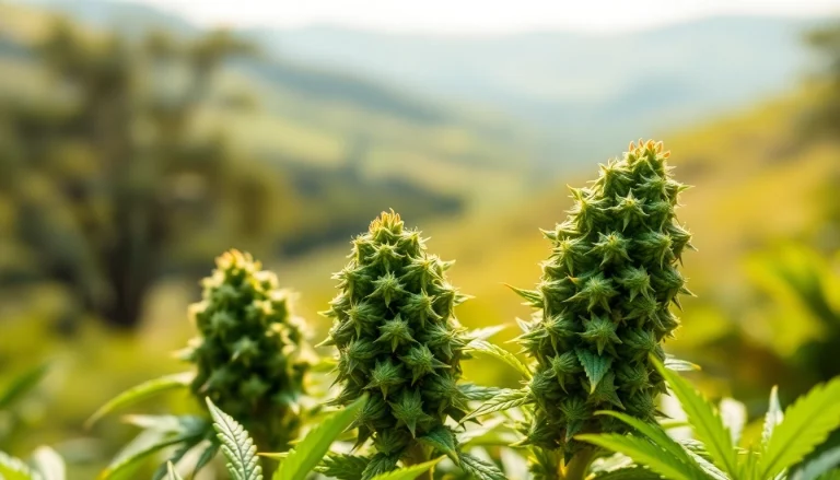 A serene display of Mental Wellness CBD buds emphasizing tranquility and relaxation.