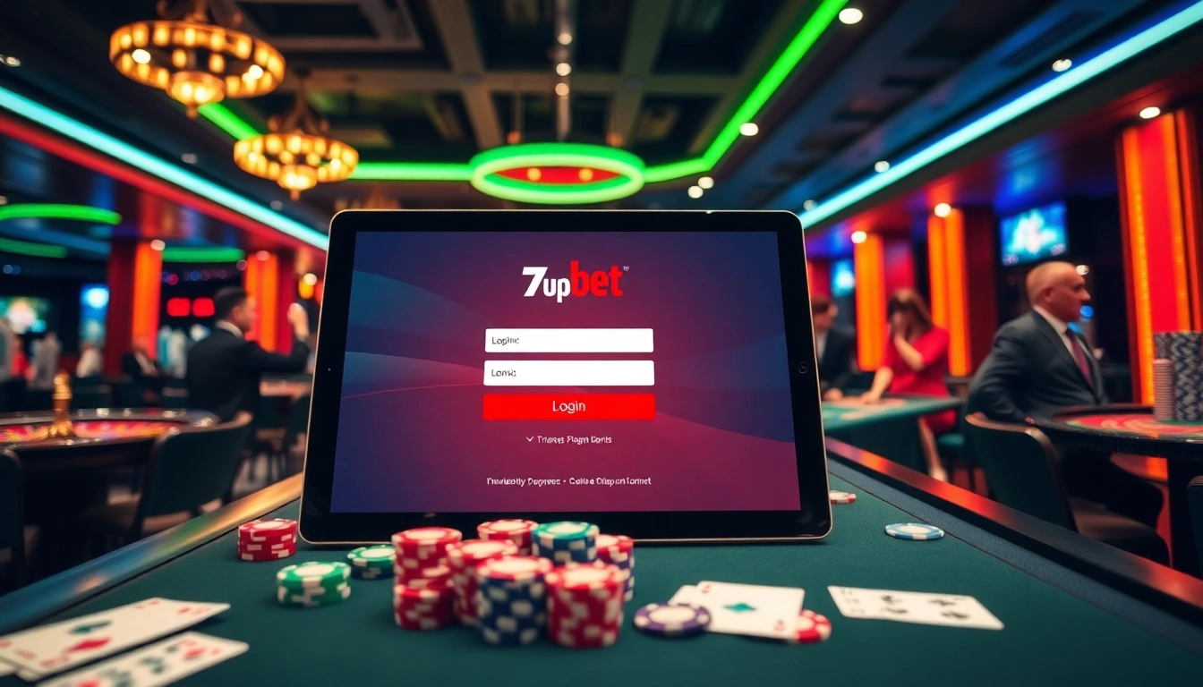 Engage in 7upbet login as players enjoy thrilling casino games filled with excitement and professional ambiance.