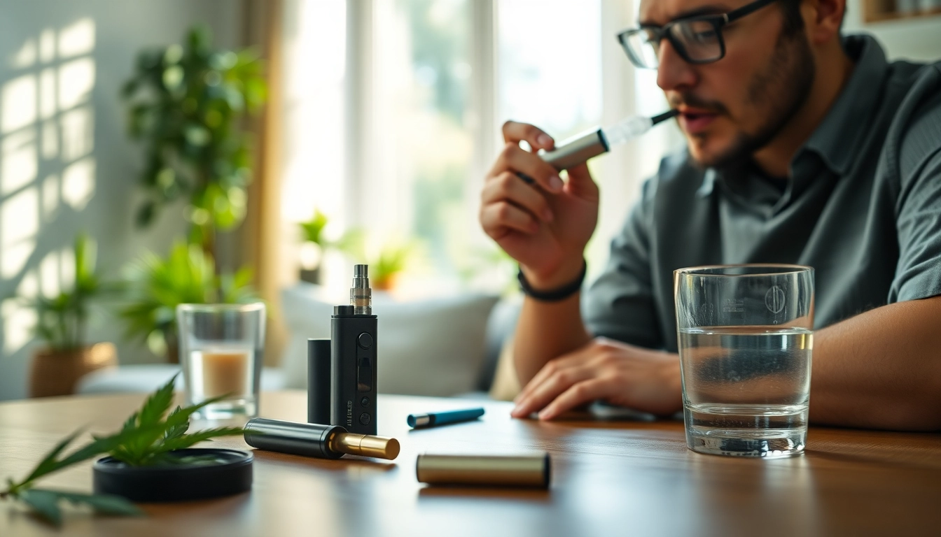 Learn how to smoke a cart without a battery using a lighter and a calm environment.