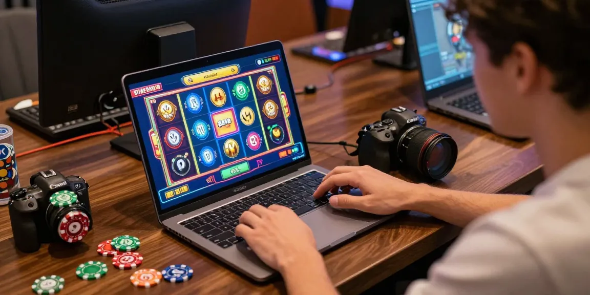 Pengalaman bermain slot online SUPER59 dengan grafis cerah dan suasana menyenangkan.