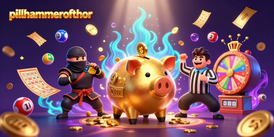 Mendapatkan kemenangan dengan pillhammerofthor melalui simbol slot yang menggiurkan dan karakter kartun menawan.